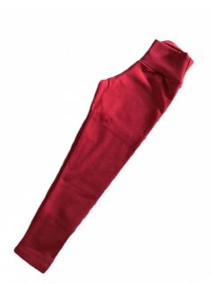 Legging Pelúciada Vinho Lisa de Suplex